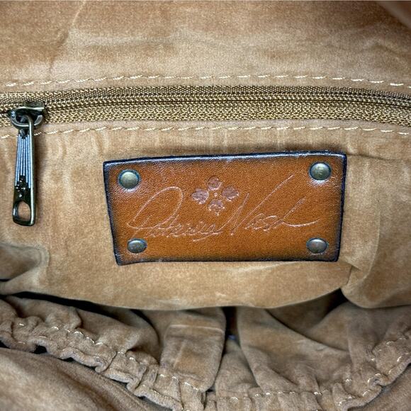 Patricia Nash Luzille Backpack Womens Leather Tassel Zip Fold Over main image 12